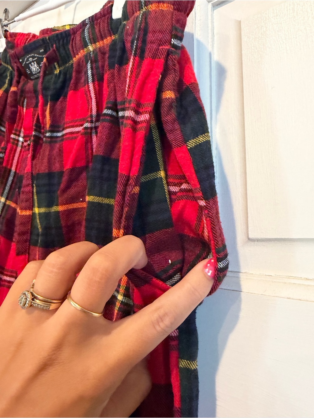 Polo by Ralph Lauren Red, Black & Yellow Plaid PJ Set - Picture 9 of 11